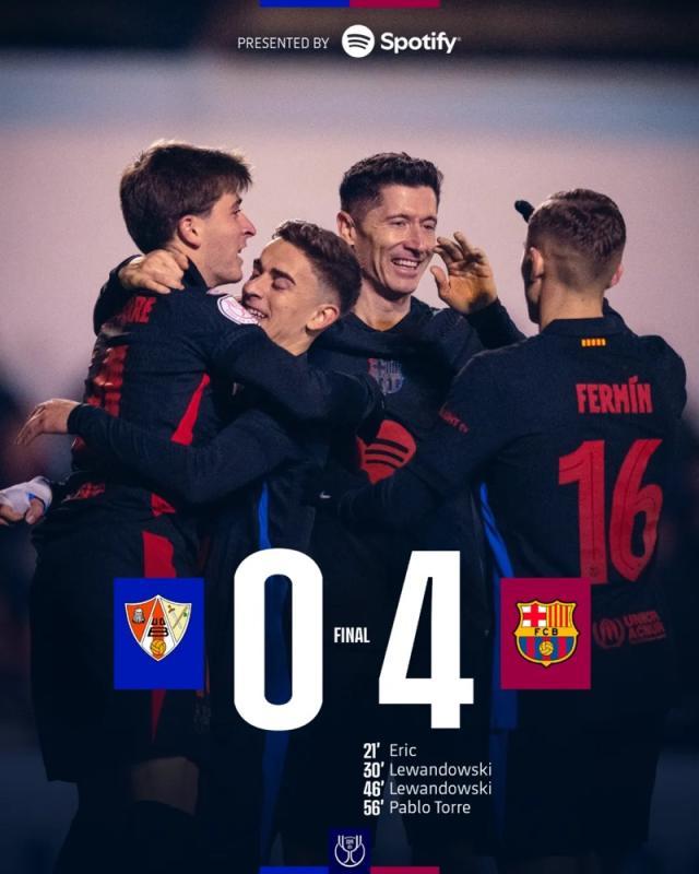 1736032405621039458.jpg 星空体育官方入口-【国王杯】莱万梅开二度,巴萨客场4比0大胜晋级16强