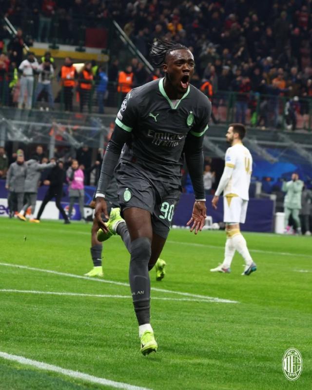 星空体育官网-【欧冠】莱昂亚伯拉罕破门，AC米兰2比1红星